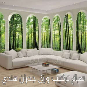 صباغ - ابوعبدالله📞65700179 - صباغ القصور - صباغ القصر - صباغ الكويت - ورق جدران - بديل رخام -اصباغ الكويت - صباغ شاطر - صباغ رخيص 25 صباغ تركيب ورق جدران هندي