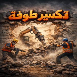 تكسير طوفة - معلم تكسير - معلم تكسير بالكويت - ابوعبدالرحمن📞90933709 - مقاول تكسير بالكويت - تكسير خرسانه - تكسير ارضيات - تكسير حوائط - مقاول هدم - مقاول تكسير 3 تكسير طوفة